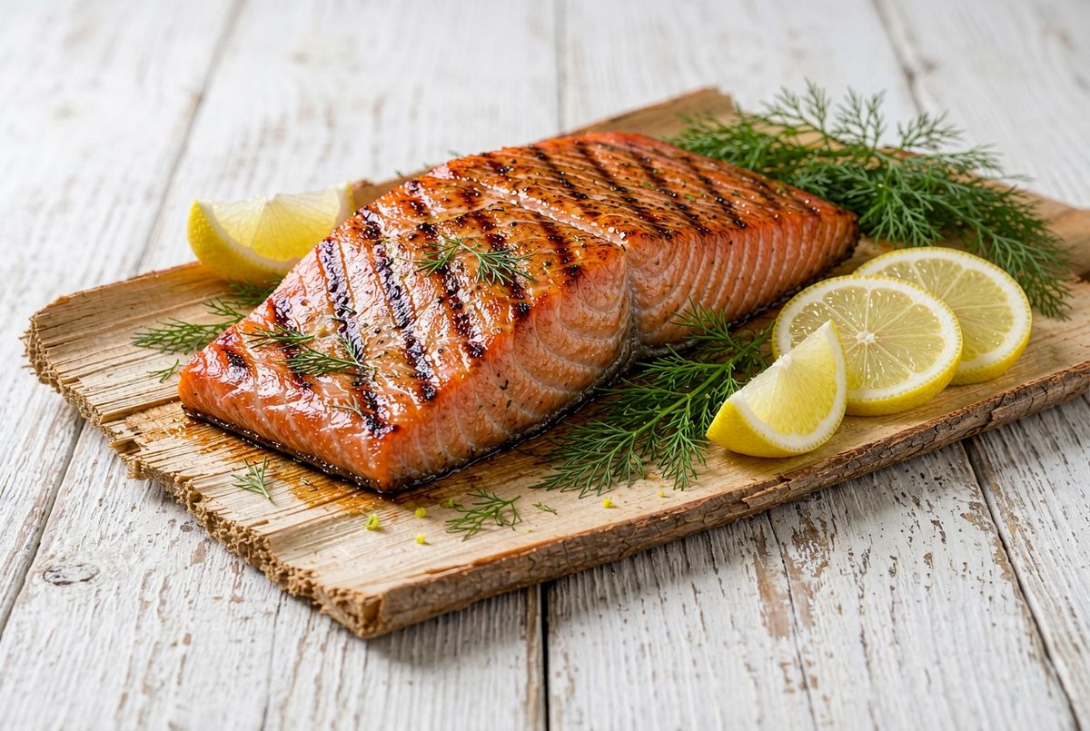 Cedar Plank Smoked Salmon