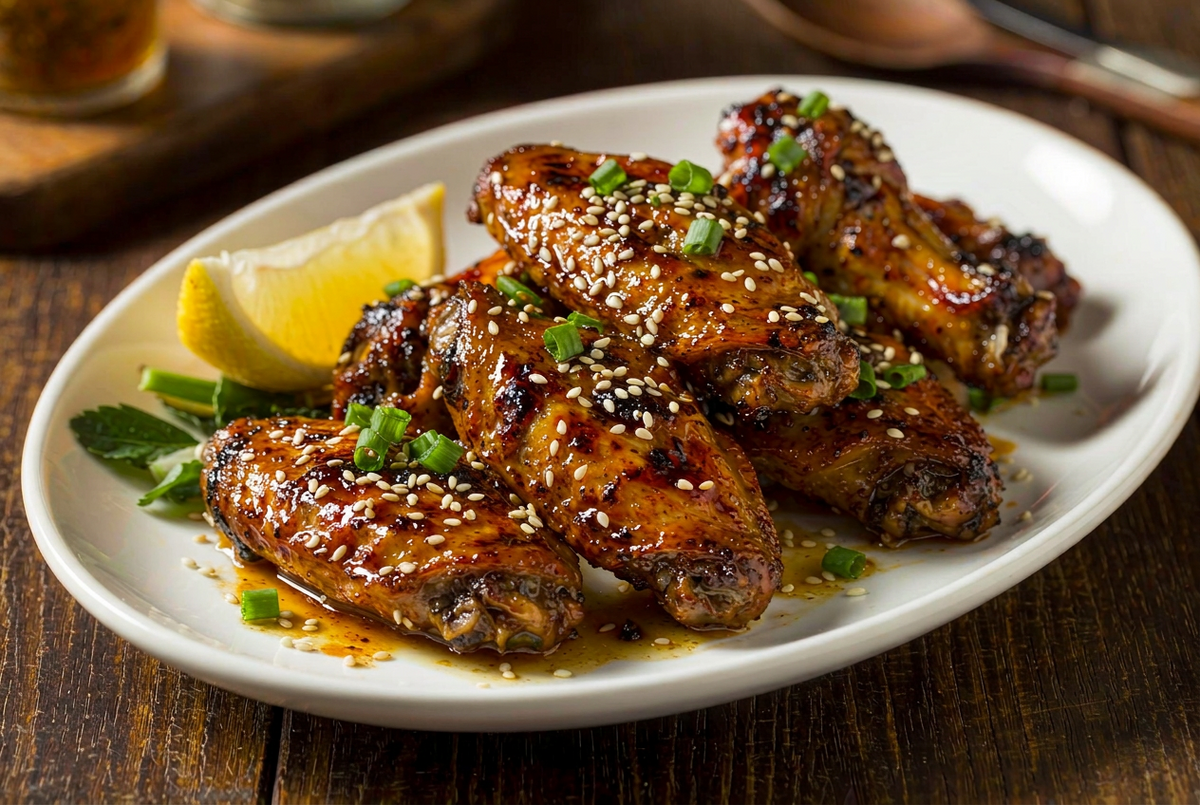 Honey Smoked Chicken Wings